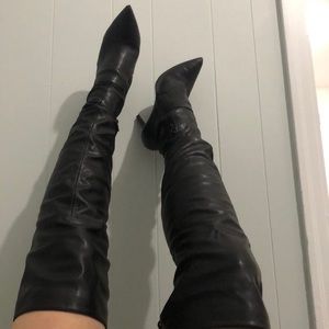 Thigh high boots